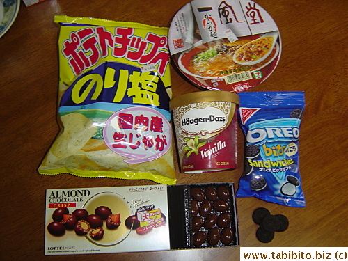 Basic five food groups in our household 