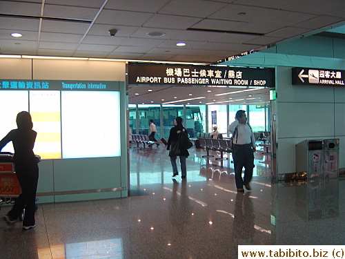 All the bus companies are inside this room