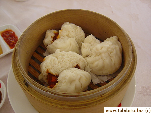 Steamed pork buns