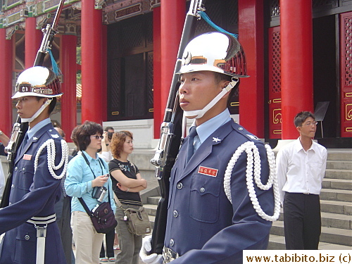 Very solemn look on their faces