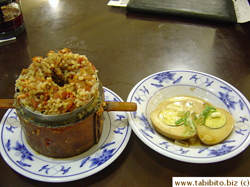 Absolutely delicious steamed spareribs with sweet potatoes, sticky rice and spices
