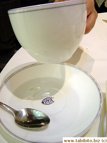 Cova saucer and cup