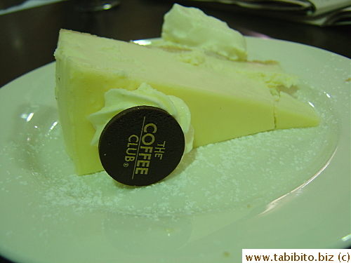 KL tried their cheesecake