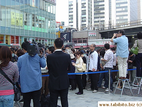 The line starts to get crazy long