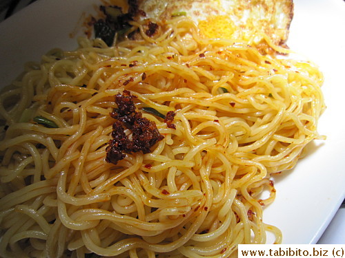 Goes well with ramen noodles