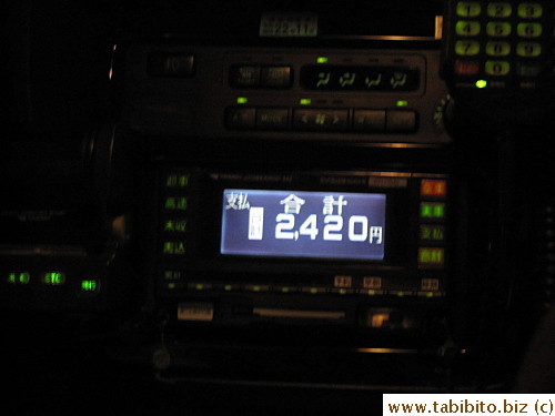 Cab fare