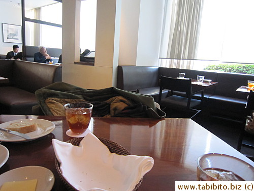 Spacious dining room is a rarity in Tokyo