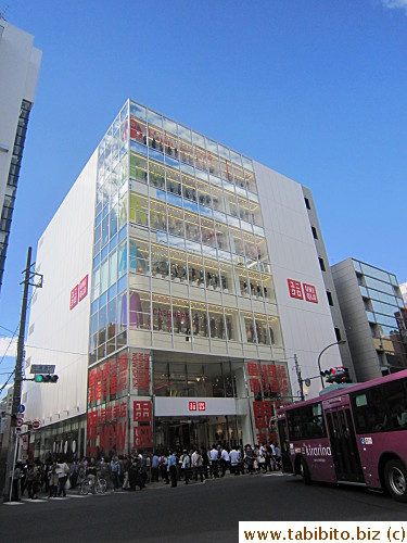 Spanking new store
